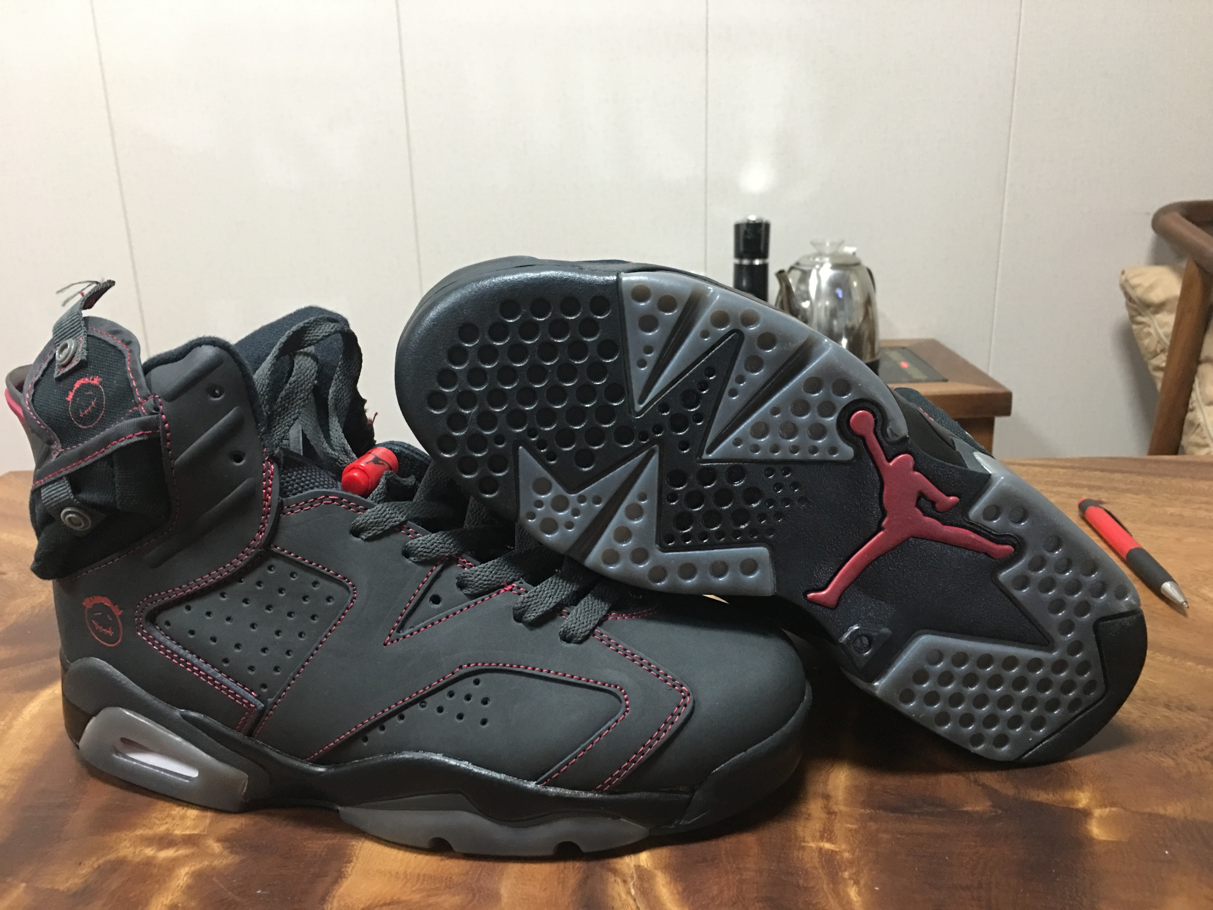 New Air Jordan 6 Carbon Black